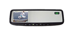HomeLink Autodimming mirror with Camera & compass